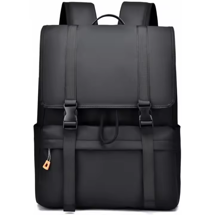 Mochila para hombre, bolso de ordenador de negocios de gran capacidad, mochila de ciclismo al aire libre Negro - 1