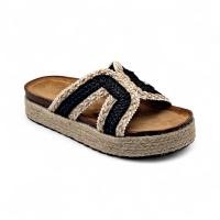Emilie shoes, sandalias cuña con plataforma de yute, para mujer uso casual, ideal para un look de verano  a España Vacación Elegante De moda Bohemio Vacación De moda Guay Moda Oriental Elegante Trenzado Plain Bohemian Vacation Bohemio Fie - details 4