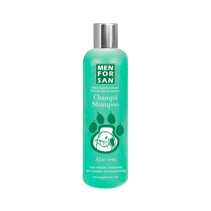 MENFORSAN - CHAMPÚ CON ALOE VERA PARA ROEDORES DE 300 ML - 1