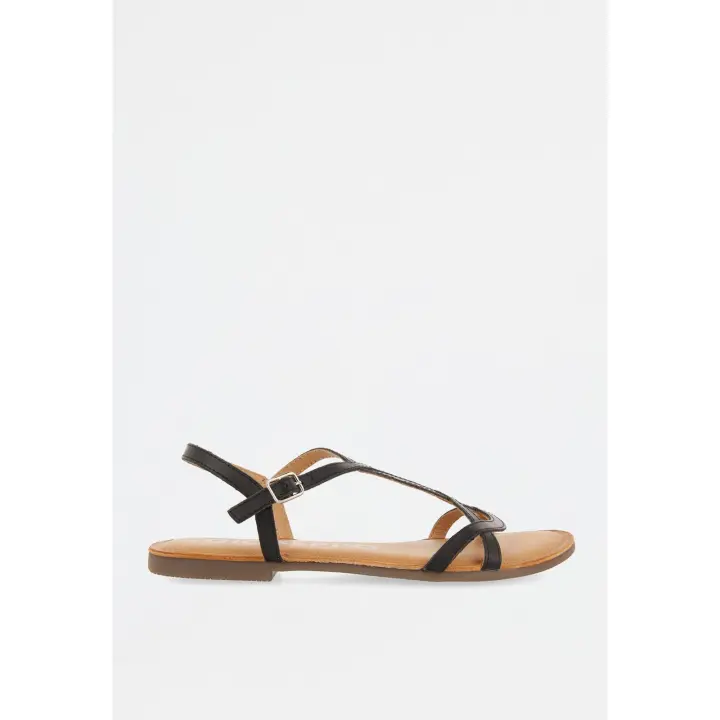 Sandalia de mujer negro Gioseppo lamin - 1