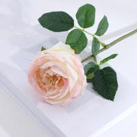 Rosa Artificial De Seda Para Boda Decoración De Hogar Y Fiestas Toque Realista 1PC Flores Artificiales Para Novia Decoración De Casa - details 9
