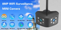 Cámara De Seguridad IP 8MP 4K HD Con Lente Doble WIFI Visión Nocturna En Color Acceso Remoto Monitoreo Inteligente Para Bebé Cámara De Vigilancia Doméstica Con Ángulo De Visión De 180° - details 0