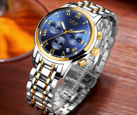 Reloj De Hombre LIGE 2024 Chronógrafo Deportivo De Lujo Marca Relojes De Cuarzo Acero Inoxidable Impermeable Con Manos Luminosas Y Calendario Completo - details 16