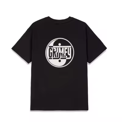 Camiseta Grimey Hijacker Heavyweight Regular Tee Negro Black GA718-BLK - 1