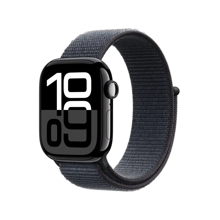 Apple Watch Series 10 OLED 42MM Digital 374 x 446 Píxeles Pantalla Táctil 4G Negro WiFi GPS (Satélite) - 1