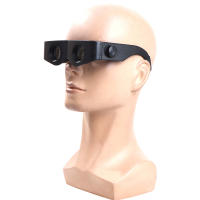 Telescopio Binocular Portátil De Estilo Gafas Negro Para Pesca Senderismo Conciertos Magnificación 3x Lente Objetivo 28mm - details 4