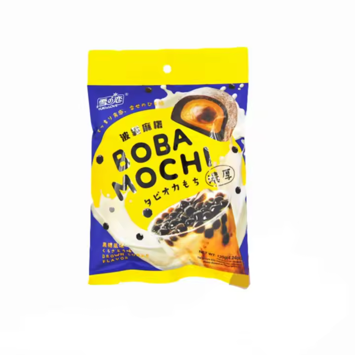 BOBA MOCHI AZUCAR MORENO 120G - 1