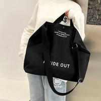 Bolso De Hombro Para Mujer De Lona De Alta Calidad 2023 Bolsa De Compras Estudiantes Bolso De Libros De Algodón Gran Tote Para Niñas Monedero - details 8