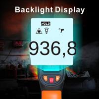 Termómetro Infrarrojo Digital No Contacto Láser Medidor De Temperatura Higrómetro Imager Sensor IR Termómetro -50~600°C - details 1