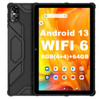 Tablet Android 13 PRITOM De 10 Pulgadas 8GB+64GB Con Expansión Hasta 1TB WiFi 6 Altavoces Doble Cámara Dual BT5.0 Estilo Mecánico C - details 0