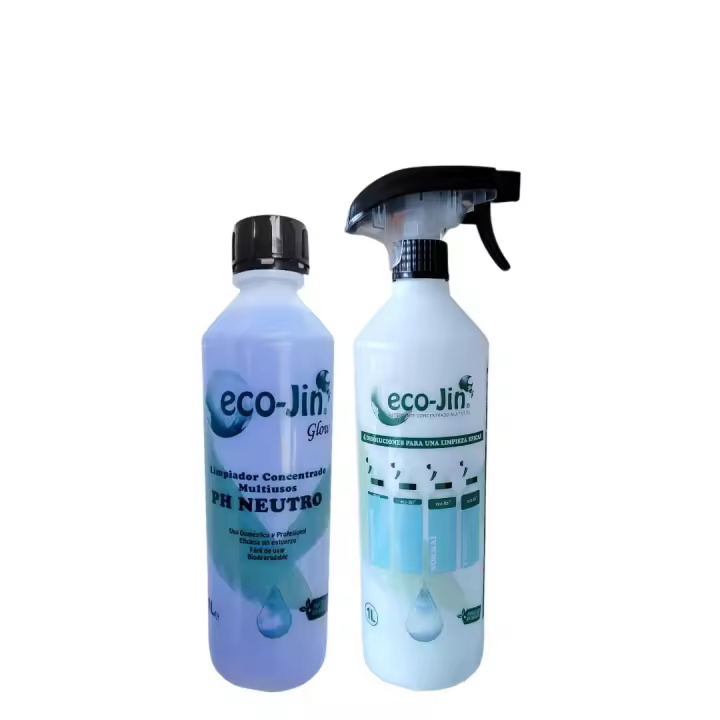 EcoJin 1L Concentrado con Difusor - Eco Jin Aroma a Elegir para Hogar, Ropa y Vehículos - Limpieza Profunda sin Tóxicos - 1