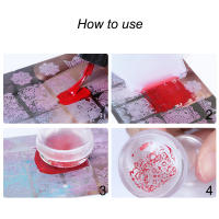 Set De 9 Piezas Para Arte De Uñas Con Placas De Estampado Silicona Estampador Escaper Pincel De Impresión Y Herramientas Para Manicura DIY - details 8