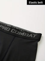 Pantalones De Compresión Para Hombres Secado Rápido Algodón Elástico Para Running Y Fitness Deporte Entrenamiento - details 1