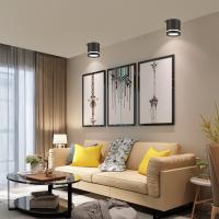 Lámpara De Techo LED Plegable 220V COB Para Sala De Estar Y Cocina Luz Neutral Sobre La Superficie Instalación Para Interiores - details 5