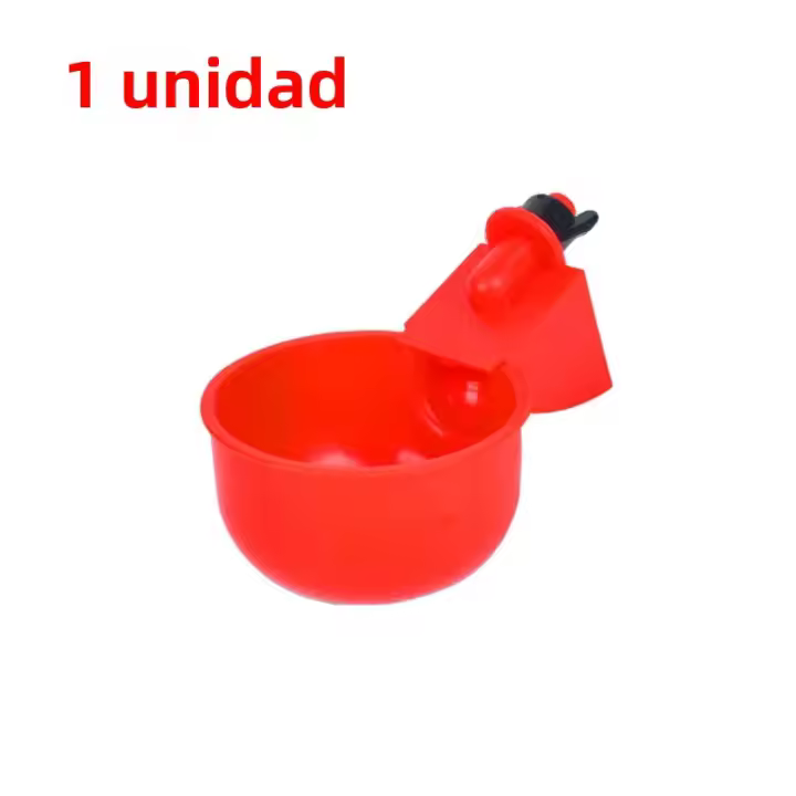 Copa Automática Para Pollos Y Pato Plástico Instalación Fácil Bebedor De Agua Para Granjas De Ponedoras De Huevos Y Gansos - 1