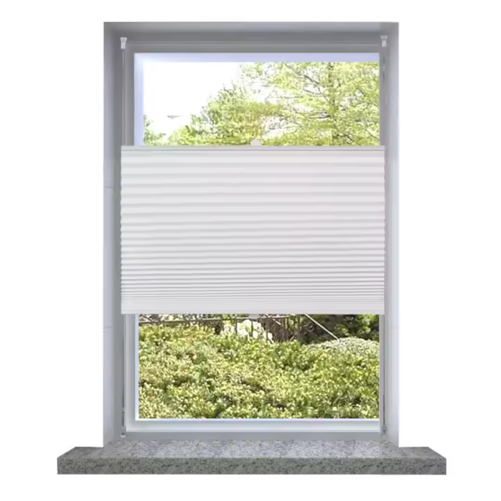 Plisse Persiana Blanco Cortina Plisada 50X150cm - 1