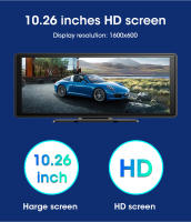 Vtopek Pantalla Multimedia Portátil Para Coche 10.26 Pulgadas Con Wireless Carplay Android Auto Touch Screen BT Video Stereo - details 1