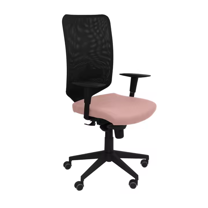 Piqueras Y Crespo Silla de Oficina Ergonómica Bali Rosa Pálido - 1