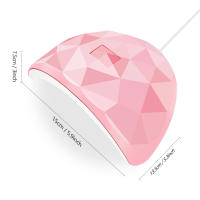 LULAA Lámpara LED De 54W Para Uñas Con USB Luz UV Profesional Para Secado De Gel De Uñas Accesorios De Manicura Para Todas - details 8