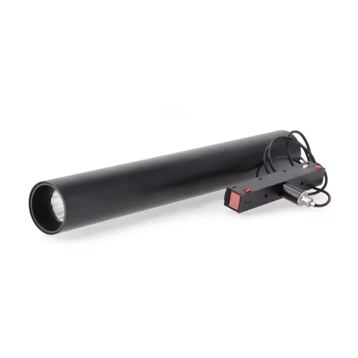 IluminaShop - Lampara Colgante Negra II 10W para Carril Magnetico Detail Chip Osram 48V Monofasico CRI 90 UGR 17 Serie Detail - 1