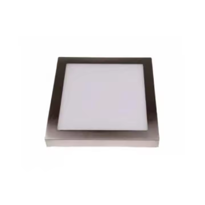Downlight Foco techo Satinado cuadrado, LED 18W, Luz 4000K .  1.480 lúmens. Ref. DW18-SC/SN-4000 - 1