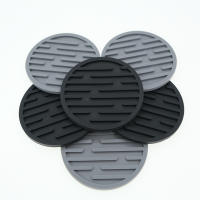 Alfombrillas De Silicona Ecológicas 10cm Redondas Resistentes Al Calor Para Taza De Té Tapete De Mesa Para Vaso De Café Y Bebidas Soporte Para Taza Decorativo - details 4