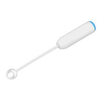 Batidor de Niños Automático Eléctrico, mini batidora de leche Eléctrica portátil para hacer Cream en casa, color Blanco - details 2
