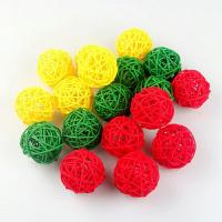 Juguete Para Aves De Compañía Bola De Madera Para Morder Para Periquitos Budgerigar Cacatúa Y Otros Pequeños Pájaros Juguetes Para Cages - details 2