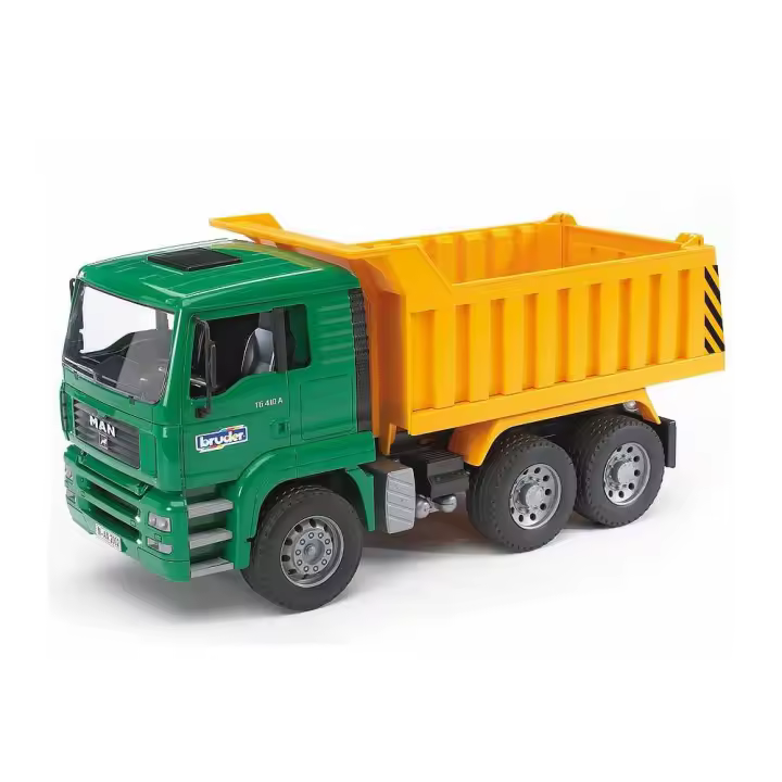 Bruder - Camión MAN TGA con Cabina Inclinable y Artesa Basculante - Juguetes para Niños - 1