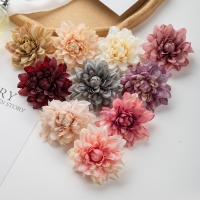 Floral Artificial De Seda Barata Crisantemo Para Decoración De Boda Fiesta Navidad Vaso De Casa Jardín Arco Regalo DIY - details 5