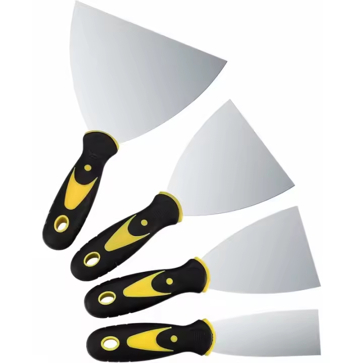 Espátula Para Masilla, Espátulas De Acero Inoxidable, Espátula Para Bricolaje, Espátula Para Masilla, Espátula Para Masilla, 4 Piezas - 1