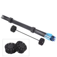 Porta Flechas EVA Para Arco Compuesto Con Marco Dividido Soporte Para 12 Flechas De Carbono Fibra Protector De Caza Y Arqueros - details 1