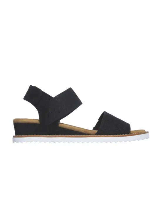Sandalias Skechers Desert Kiss Mujer Negro - 1