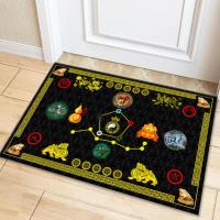 Alfombra De Entrada Feng Shui Para Habitación Infantil Alfombra De Espacio Para Adolescentes Alfombra Moderna De Poliéster Para Sala De Estar Alfombra De Juego Para Crawl Alfombra De Lado De Cama - details 4