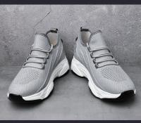 Zapatos De Casualidad Para Hombres Con Elevador De 8cm Para Verano Transpirables Zapatos De Moda Con Aumento De Altura - details 7
