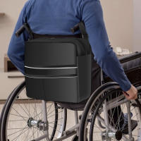 Bolsa De Rueda Grande Con Correa Reflectante Segura Impermeable Para Almacenamiento De Silla De Ruedas Y Auxiliar De Andar - details 0