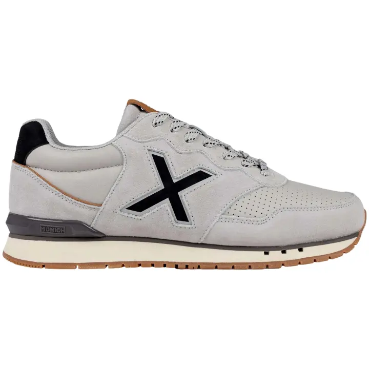 Zapatillas MUNICH Dash Premium 235 para hombre en color gris - 1