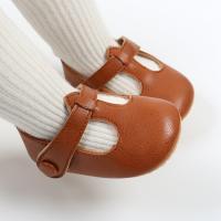 Zapatos De Niña Bebé Caminar Plana PU Cuero Vestido Zapatos Planos Para Niña Escuela Tacón Bajo Cómodo Transpirable Tornillo De Cierre - details 11