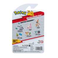 Figura Pokémon Battle - Fennekin y Bonsly 5cm Raíz MERCHAN-STORE Figuras Pokémon Pokemon - details 6