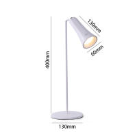 Lámpara De Mesa Magnética LED Recargable USB Luz Nocturna Para Armario Sin Sombrilla Control De Brillo Sin Etapas Base Incluida Moderna - details 18