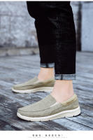 Zapatos De Lona Para Hombre Mocasines Clásicos De Ocio Cómodos Y Transpirables Zapatillas Casuales Para Adultos Con Punta Redonda Suela EVA - details 7