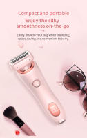 Epilador Eléctrico Para Mujer 2 En 1 Recargable Y a Prueba De Agua Con Doble Cabeza Pelacabello Remover De Cabello Recargable Para Cara Y Cuerpo - details 9