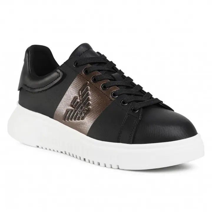 Emporio Armani Zapatillas Hombre Negro X4X264 XM491 M990 - 1