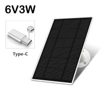 Panel Solar 5V6W 6V3W Micro/Type-C Para Carga De Baterías Sistema De Celulas Solares DIY De Polisilicona Para Camping Al Aire Libre - details 9