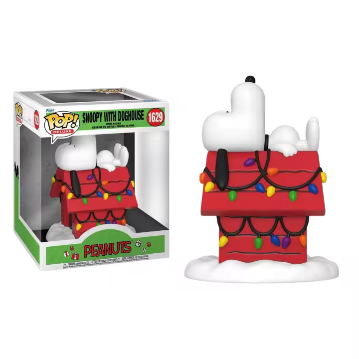 FUNKO POP! DELUXE SNOOPY Y LA CASA DEL PERRO, 80012, Nº1629, TIENDA CON LICENCIA OFICIAL - 1