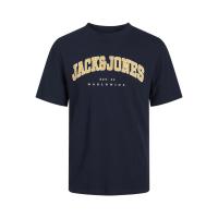 Jack & Jones Hombre Camiseta de Algodón Serie Varsity Logo estampado Moda Casual Informal Ref 257579 - details 2