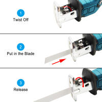 Sábanas Reciprocantes Sin Cable 18V Con Velocidad Ajustable Para Madera Y Metal Compatible Con Batería Makita (sin Incluir Batería) - details 0