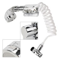 Juego De Grifo De Ducha Con Mangos Y Extensor De Grifo Para Baño Y Cepillo De Dientes Artificio De Lavado De Cabello - details 4