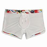 Traje De Baño Para Hombre Padded Push-up Estilo Verano Color Sólido Briefs De Playa Deporte Surf Traje De Natación - details 7