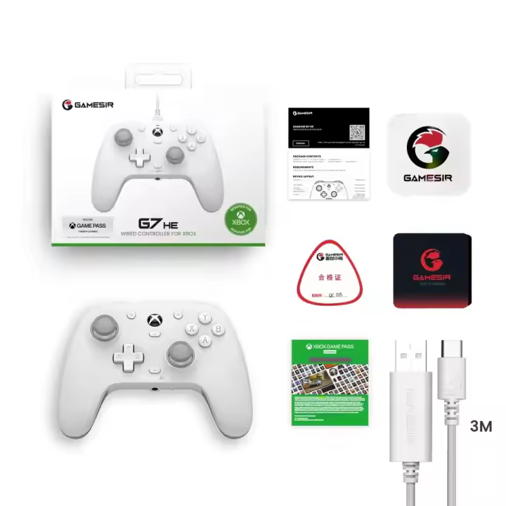 GameSir-CONTROLADOR DE JUEGOS G7 HE para Xbox, Gamepad con cable para Xbox Series X S, Xbox One, ALPS, Joystick PC, paneles reemplazables - 1